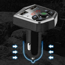 Bluetooth 5.0 FM Transmitter Handsfree Car Kit Adapter MP3 USB Radio Wirele W0J8