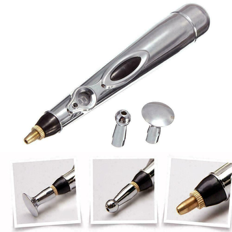 Portable Electronic Acupuncture Pen Meridian Body Massager Energy Relief Pa M3D2