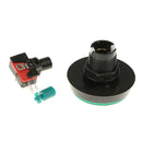 2 Pack LED Illuminated Push Button for Arcade Game Machine Green