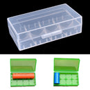 5X 18650 CR123A 16340 Hard Plastic Transparent Battery Case Box Holder Storag -Q