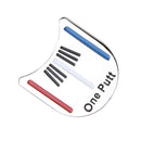 Golf Putting Alignment Tool Ball Marker with Hat Clip Sporting Good Accessories