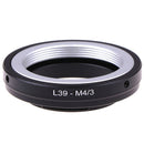 L39 m39 Lens to Micro 4/3 M43 Adapter Ring for Camera Mou_