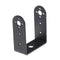 1Pcs New Black Long U-Shaped Bracket Steering Gear Bracket Robot PTZ Good  JR