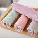 10pcs Microfiber Dishcloth Kitchen Washing Cleaning Towel Dish Cloth Rags Wipe