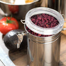 Airtight Canisters Sets for the Kitchen Stainless Steel - Beautiful for Kit Q6P7