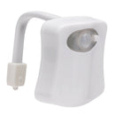 8 Colour Motion Activated Toilet Night Light, Cool Bathroom Gadget Nightlight,