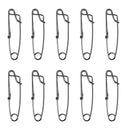10 lot Stainless Steel Longline Snap Clips High Strength Fishing Tackles