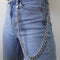 60cm Long Keyring Keychain Chain Hipster Pant Jean Key Wallet Belt Ring ClipAly
