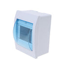 3-4 ways Plastic distribution box for circuit breaker indoor on the wal M&