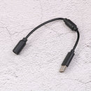 Xbox 360 usb breakaway cable - black ad M&E