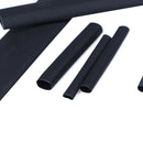 127pcs 7 Sizes 2:1 Electronic Heat Shrink Tubing Tube Sleeve Wrap Wire Black Cy