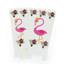 6pcs Flamingo popcorn box kids birthday popcorn boxes flamingo party supplies3CA
