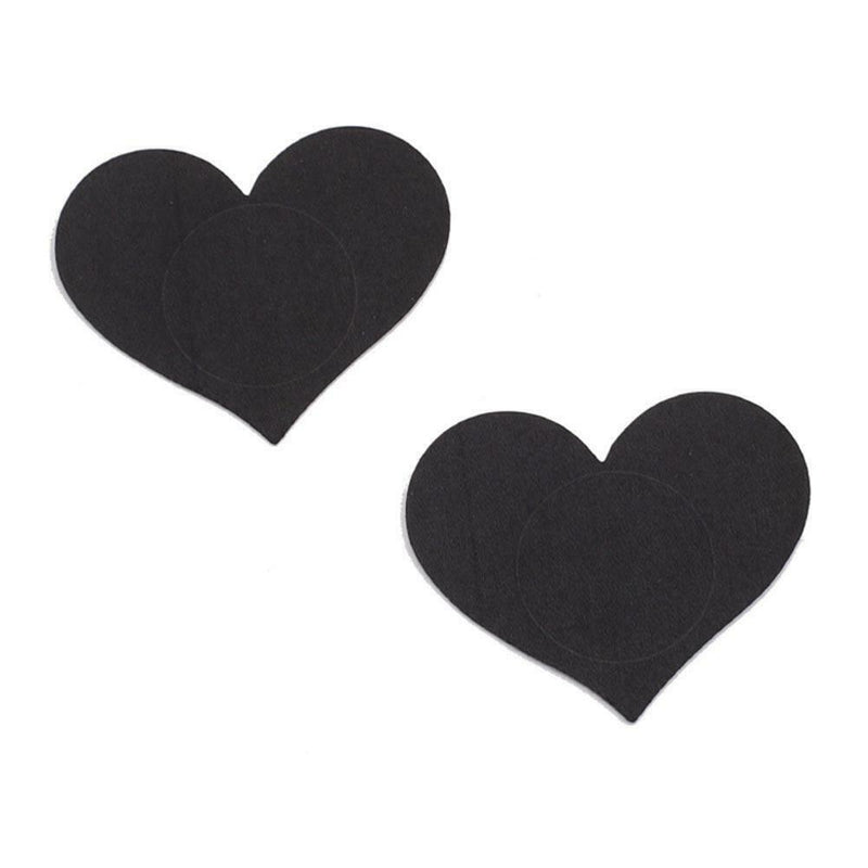 2pcs Women Accessories Nipplecovers Sexy Self Adhesive Pasties (Black) A