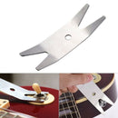 Guitar Multi Spanner Wrench+9Pcs Guitar Bass Neck Bridge Screw Truss Rod Ad