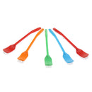 5Pcs Plastic Handle Sponge Brush Scrub Floor Tile Glass Home Bathroom BIrd Cage