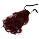 Long Ponytail Clip in Hair Tail Colored Curly Body Wave Hair Extensions Hig
