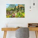 5D DIY Full Round Drill Diamond Painting Fulfilling Life Cross Stitch Craft