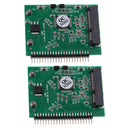 2x mSATA SSD To 2.5'' 44Pin IDE Male HDD Converter Adapter Card for Computer