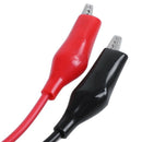 Dual Alligator Clip Banana Plug Multimeter Test Lead R1Y7