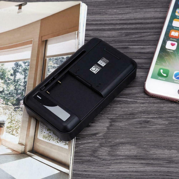 Portable Universal Battery Dock USB Port Phone Wall Charger for US Plug #gib