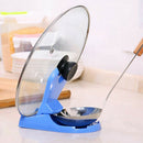 Home Holder Shelves Foldable lid rack Lid Spoon Rest Holder Pan Stand Pot CSEAU
