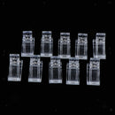 10x Quick Building Gel Nail Extension Clip Nail Tips Plastic Clips Tools NEW