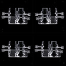 4Pcs Hose Holder - Adjustable Acrylic Hose Clip Tube Holders Clamps for Fish