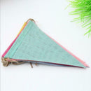 Triangle Bunting Banners Burlap Jute Flags Wedding Party Hanging Decor