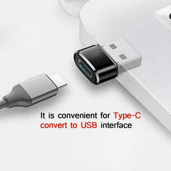 USB Female to Type C Male Adapter Converter Micro-B Connector M2M3 fashion P2D0