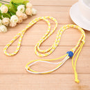 Pet Hamster Cage Leash Adjustable Pet Rat Mouse Harness Rope Leash(Yellow)