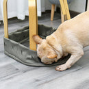 Dog Training Sniffing Mat Pet Puzzle Relieve Stress Toys Snuffle Pad (Grey) A