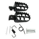 Black CNC Aluminium Alloy Footrest for Yamaha TW200 PW50 PW80 TTR90 TTR90E