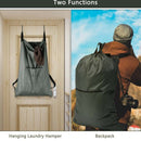 Large Laundry Hanging Bag Backpack With Shoulder Strap, Big Heavy Duty Laun