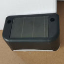 LED Solar Power Light Lamp Outdoor Path Way Garden Deck White Light Black Modern