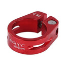 1pc MTB Cycling Seat Tube Clip Bike Release Seatpost Clamp (28.6mm Red) A
