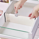 Drawer Dividers White Spring Loaded Expandable Kitchen Bedroom Organizer
