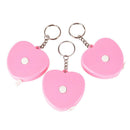 Retractable Ruler Tape Measure Key Chain Mini Pocket Size Metric Key Ring FT