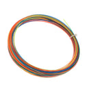 12m High Tension Tennis Racquet Strings Repair Replacement - Rainbow Colorful