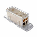 4-Way Car Audio Solar Amp Power/Ground Cable Splitter Distribution Block