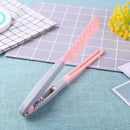 Portable V Type Hair Straightener Comb Folding DIY Hair Styling Clip Tool