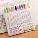 12 colors erasable, easily erase whiteboard pen drawing pen board