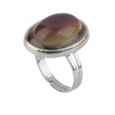 2 Pieces Color Changing Mood Rings Temperature Emotion Feeling Jewelry Ring