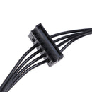 4 Pin To 2 SATA Power Supply Cable For Main Board Interface SSD Power Cable OZ