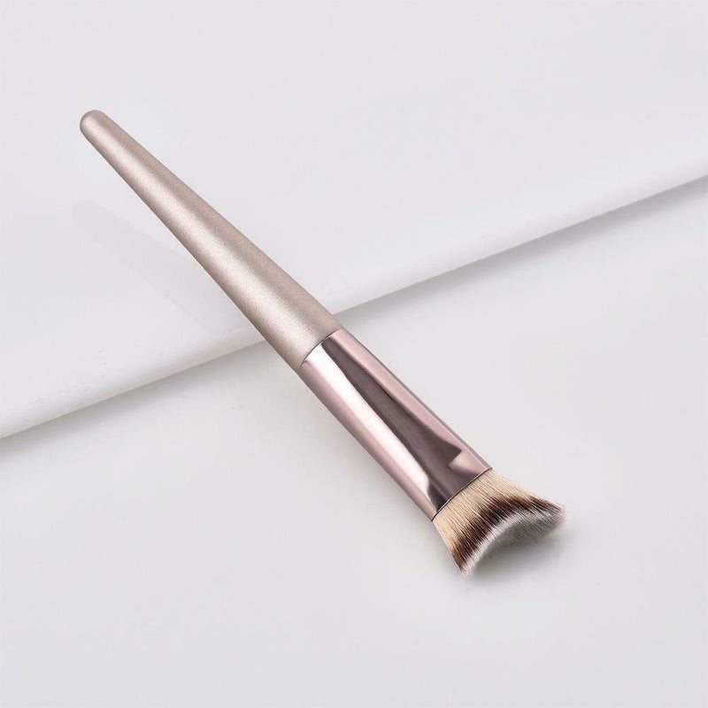 1pc Pro Makeup Brush Wood Handle Foundation Beauty Cosmetic Pens(Multi-Use)