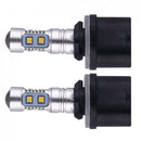 2x 880 899 10SMD Car LED Bulbs Xenon White 12V Headlight Fog/Driving Light Lamp
