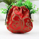 24pcs Silk Brocade Jewelry Pouch Bag, Drawstring Coin Purse,Gift Bag Value  I1W2