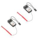 FlySky 2 Pcs FS-R6B 2.4Ghz 6CH Receiver for FlySky TH9X FS-CT6B FS-T6 Trans