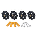 4PCS Upgraded Hand Twist Leveling Nut Diameter 40mm+ 4PCS Hot Bed Spring + 4PCS