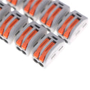 10pcs Fast wire Connectors Universal Compact Wiring Connector Terminal Block  Z