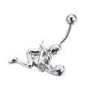 Fashion Sexy Lovers Navel Belly Ball Button Barbell Ring Body Piercing LJ